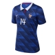 Billige Fotballdrakt Frankrike Adrien Rabiot #14 Replika Hjemmedrakt Dame VM 2026 Kortermet Billige Fotballdrakt Frankrike Adrien Rabiot #14 Replika Hjemmedrakt Dame VM 2026 Kortermet